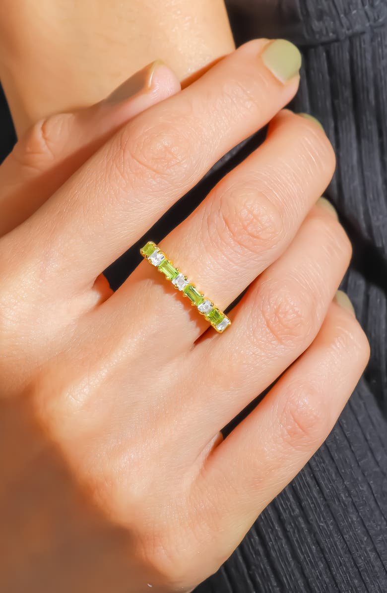 YS GEMS Mixed Gemstone Ring, Alternate, color, Green