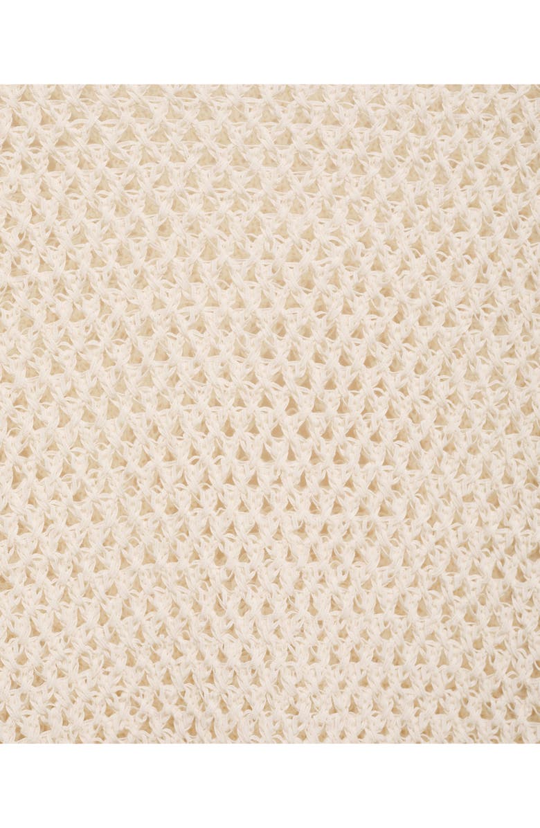 MANGO Open Knit Boat Neck Sweater, Alternate, color,