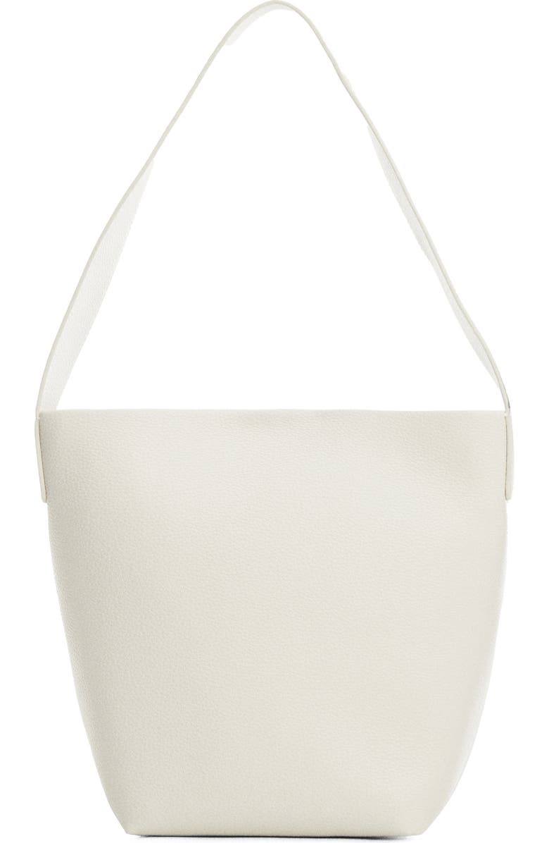 MANGO Faux Leather Bucket Bag, Main, color,