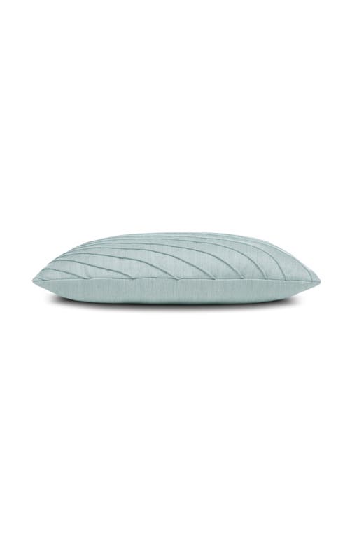 Elaine Smith Tidal Glacier Hand Pleated Indoor & Outdoor Woven Accent Pillow