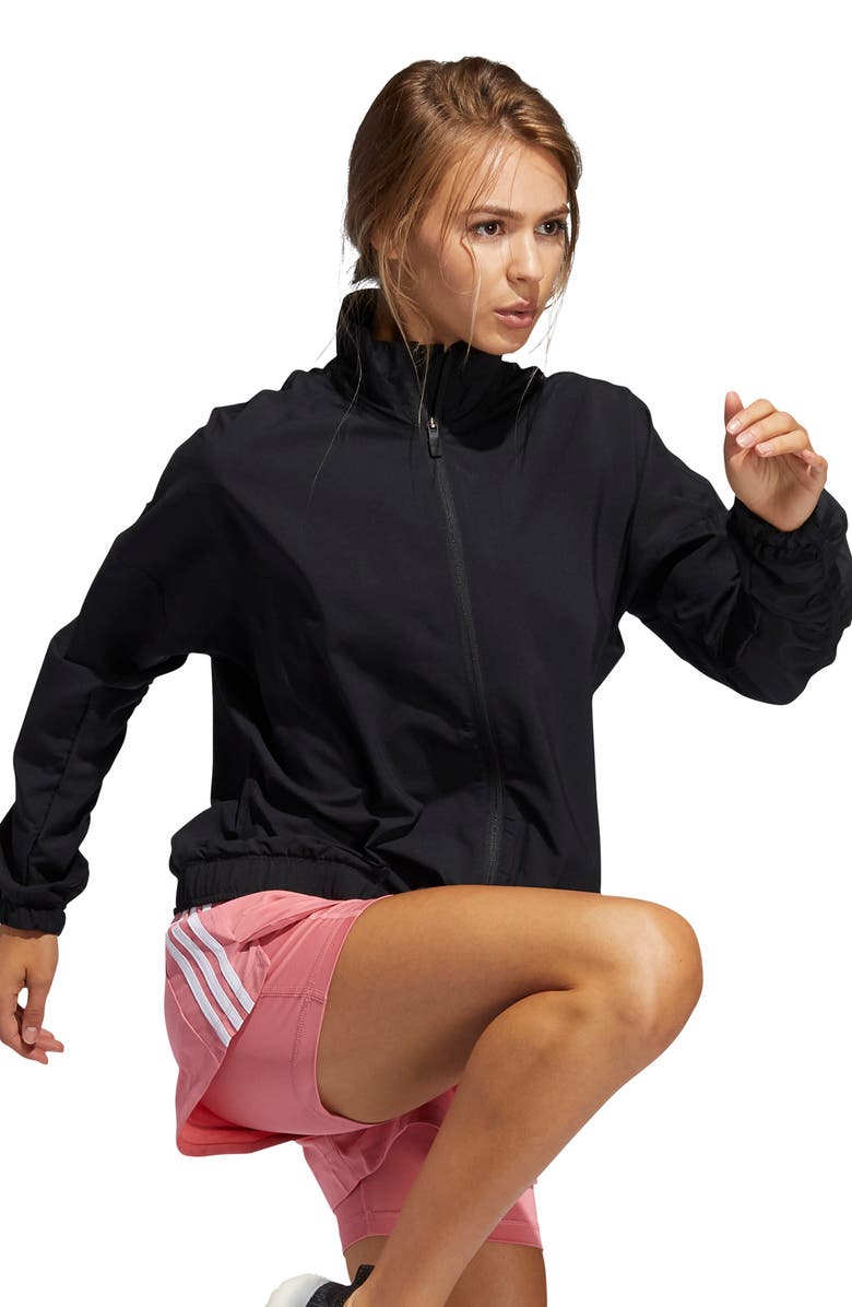 adidas Boston Woven Running Jacket, Alternate, color, 