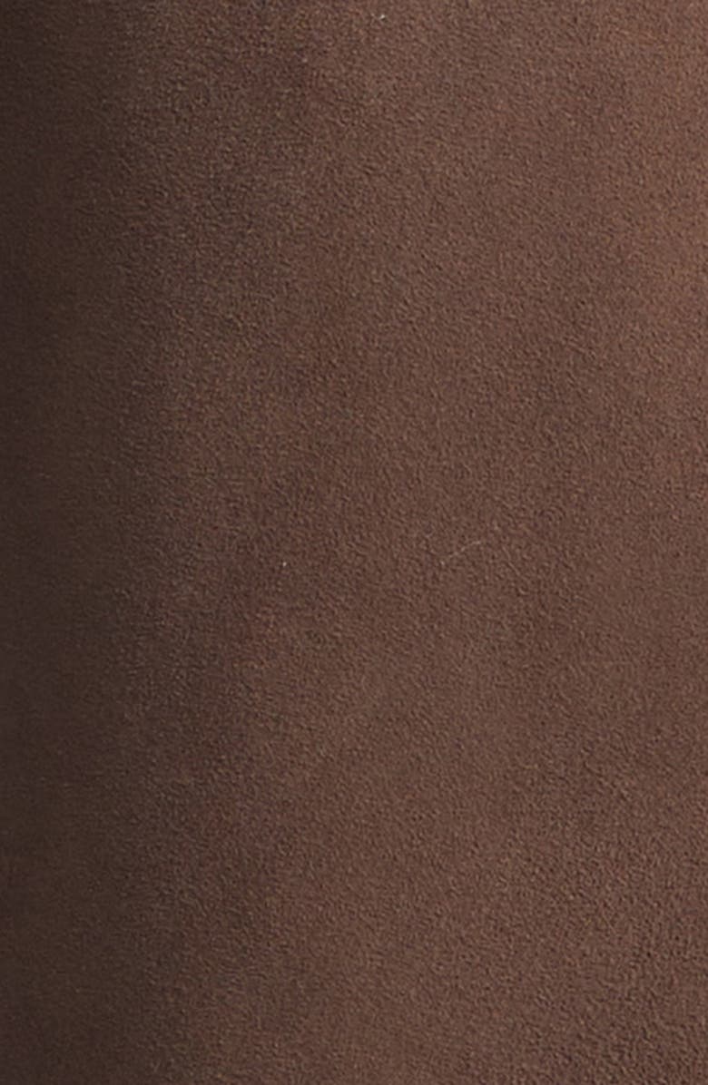 AMI PARIS Goatskin Suede Overshirt, Alternate, color,