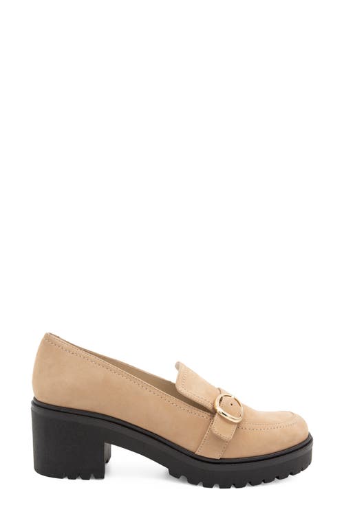 Amalfi By Rangoni Tasso Platform Pump In Sand Tiffany