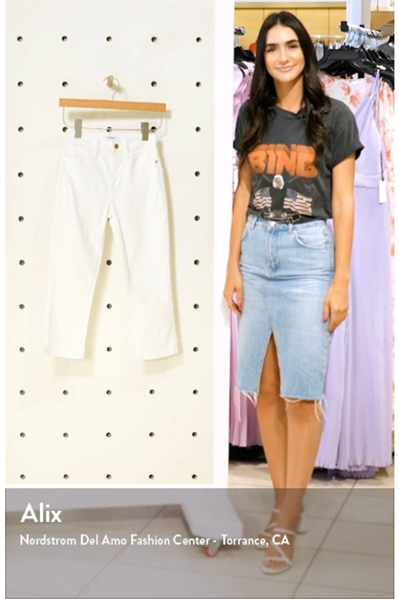 Le High Pedal Pusher Jeans video
