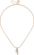 Vince Camuto Two-Tone Pendant Necklace