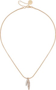 Vince Camuto Two-Tone Pendant Necklace