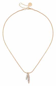 Vince Camuto Two-Tone Pendant Necklace