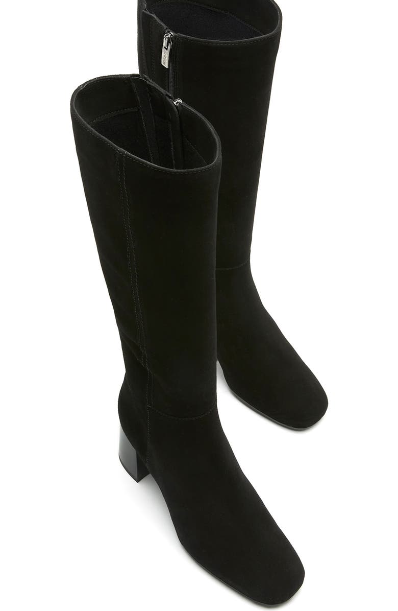 La Canadienne Kammie City Dry<sup>™</sup> Knee High Boot, Alternate, color, Black Suede