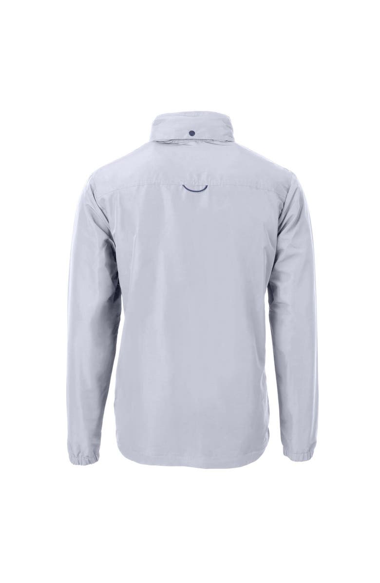 Cutter & Buck Men's Cutter & Buck  Gray Tennessee Volunteers Alumni Logo Charter Eco Knit Recycled Full-Zip Jacket, Alternate, color, 