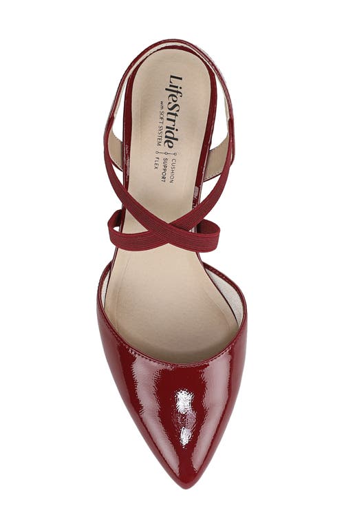 LIFESTRIDE LIFESTRIDE APRIL SLINGBACK POINTED TOE PUMP