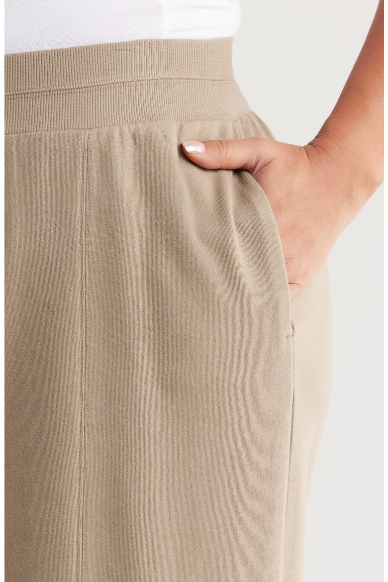 Skyrise Pintuck Palazzo Pants, Alternate, color, POND GREEN