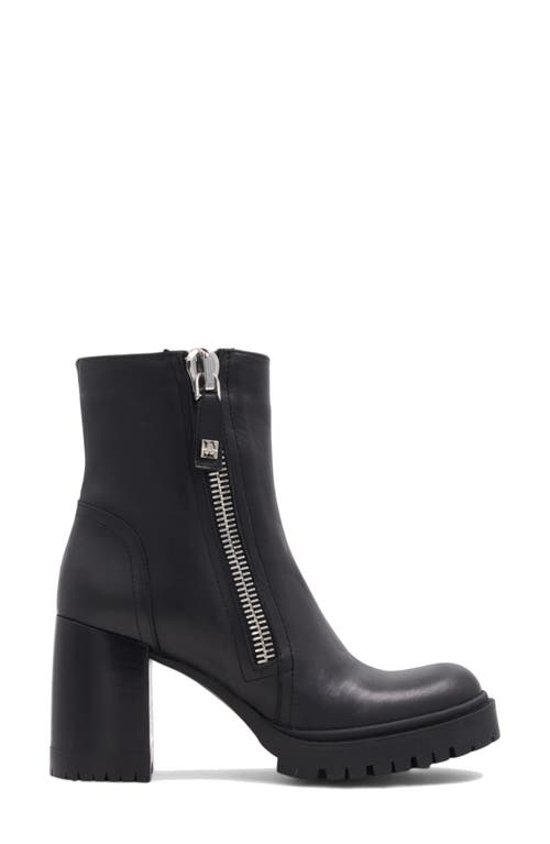 Aquatalia Emma Water Resistant Platform Bootie In Black