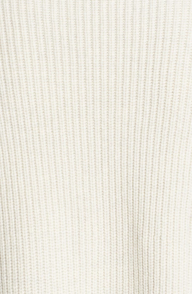 Proenza Schouler Ribbed Wool & Cashmere Turtleneck Sweater, Alternate, color, 