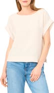 Halogen® Stitch Cuff Top