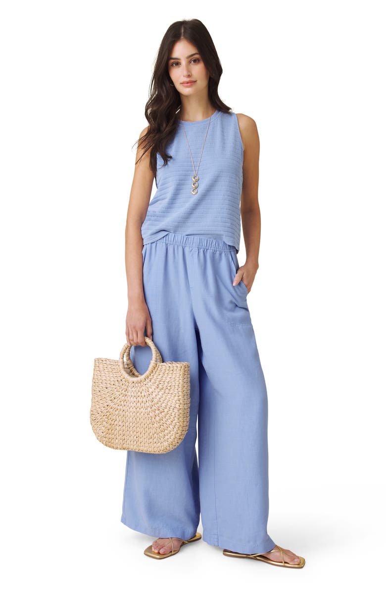 Splendid Shelly Knit Tank, Alternate, color, Azure Blue