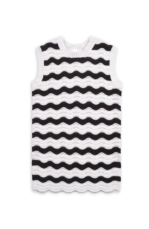 Crochet Knit Swim Coverup
