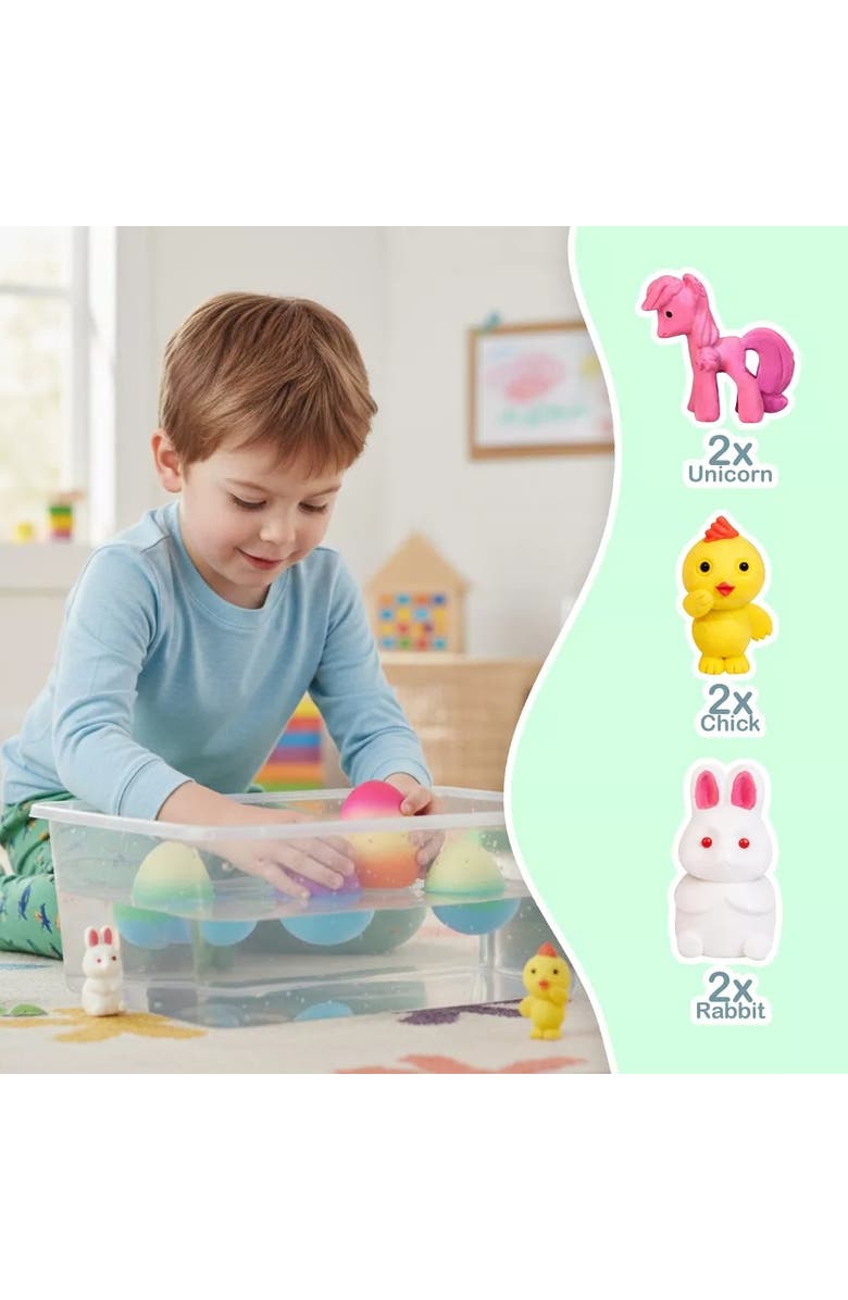 Sperric Easter Hatching Surprise Egg Toy Set, Alternate, color, 