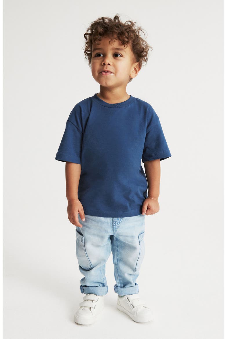 Kids' Utility Jeans, Alternate, color, BLUE