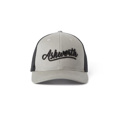 Retro Script Meshback Trucker