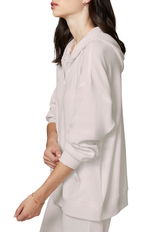 Florence By Mills Oversize Thermal Zip Hoodie