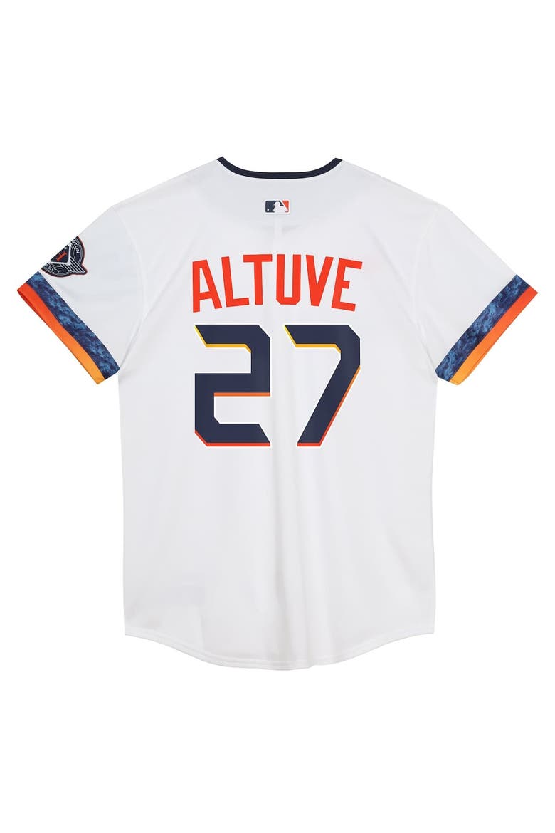 Preschool Nike Jose Altuve White Houston Astros 2025 City Connect Limited Player Jersey, Alternate, color, White