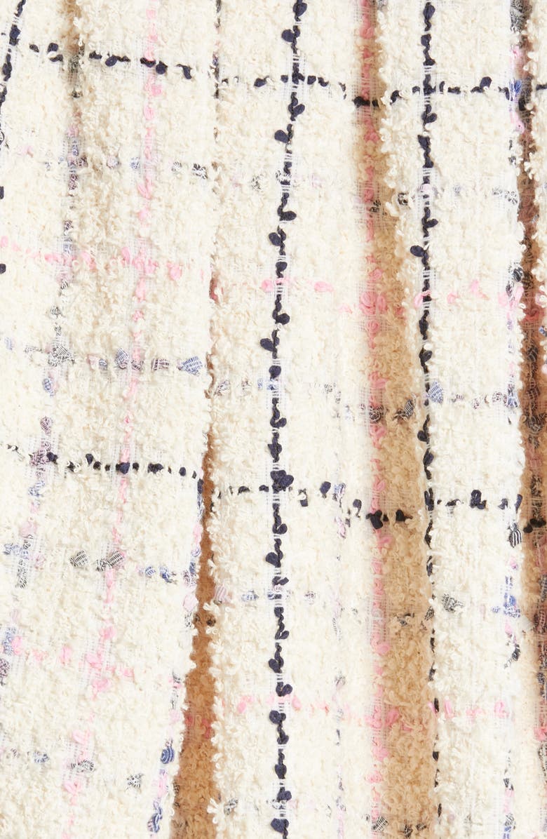 Gucci Oversize Tweed Bomber Jacket, Alternate, color, 