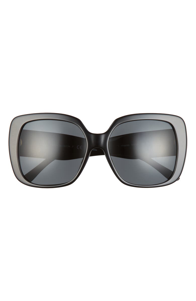Tory Burch 57mm Square Sunglasses, Main, color, 