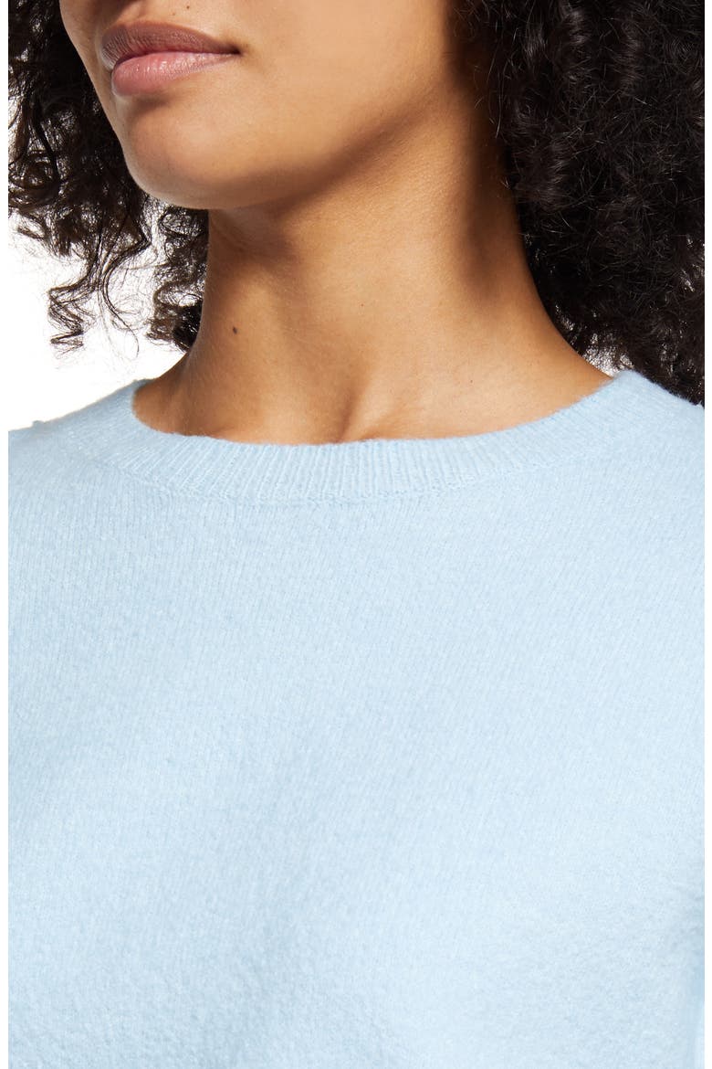 Cozy Crewneck Sweater, Alternate, color, BLUE FALLS