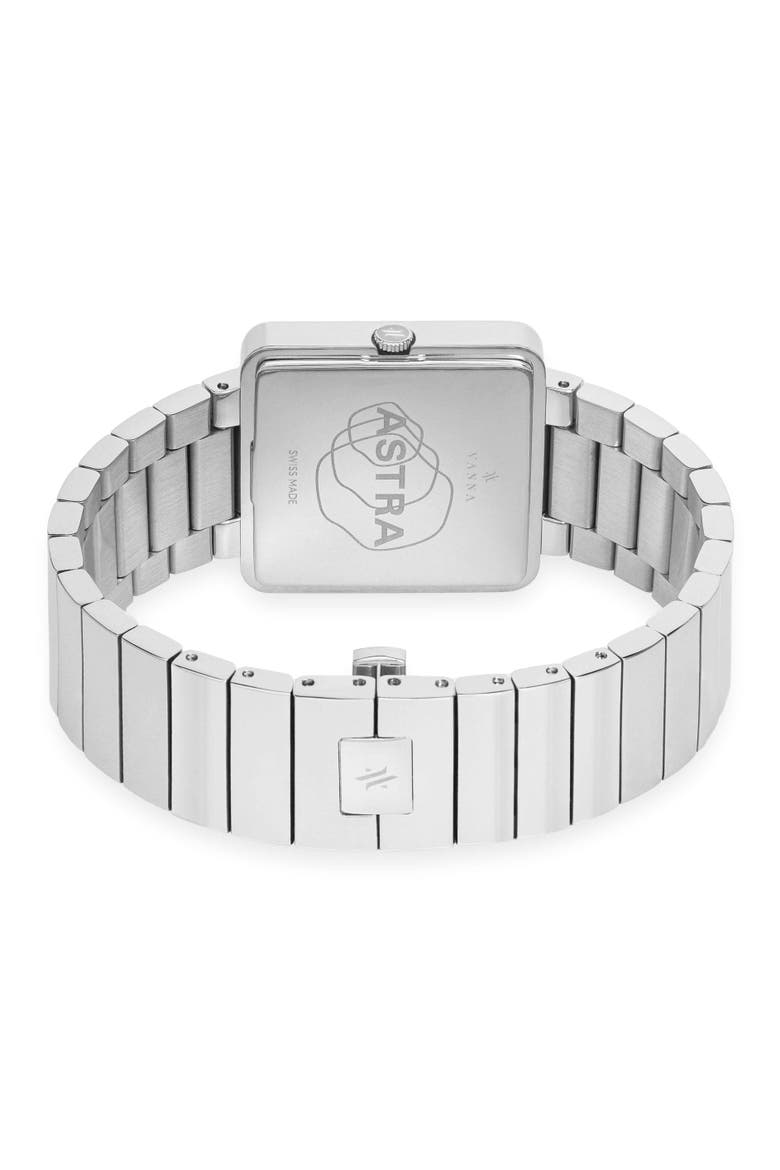Astra Gemstone and Diamonds Watch, Alternate, color, Blue Pearl-Silver