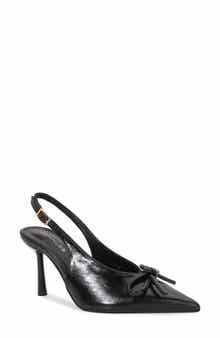 BERNESS Edda Pointed Toe Slingback Pump