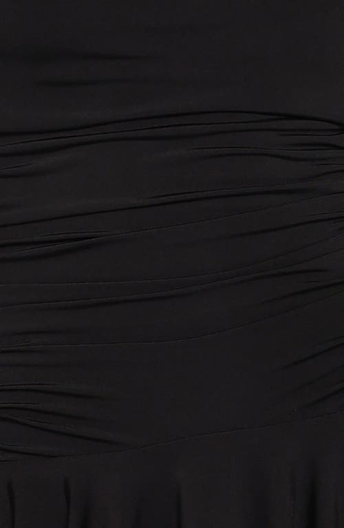 Petal And Pup Petal & Pup Messina Off The Shoulder Long Sleeve Minidress In Blue