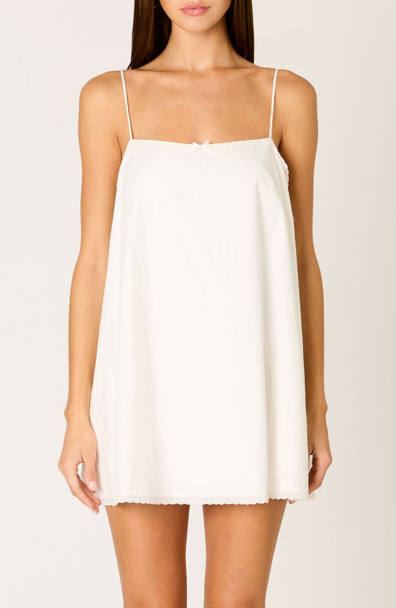 Nia Sitges Shift Dress, Alternate, color, White