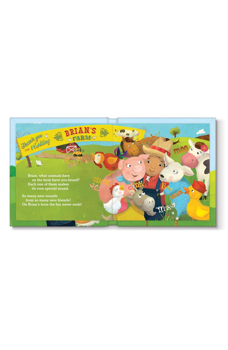 I See Me! 'Farm Friends' Personalized Book, Alternate, color, Blue