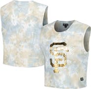 THE WILD COLLECTIVE Women's The Wild Collective White San Francisco Giants Washed Muscle Tank Top