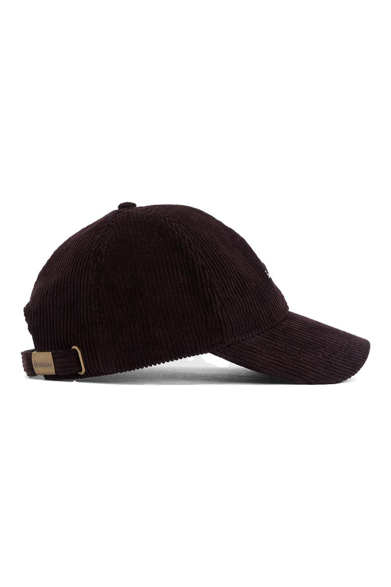 Preston Adjustable Corduroy Baseball Cap, Alternate, color, BROWN
