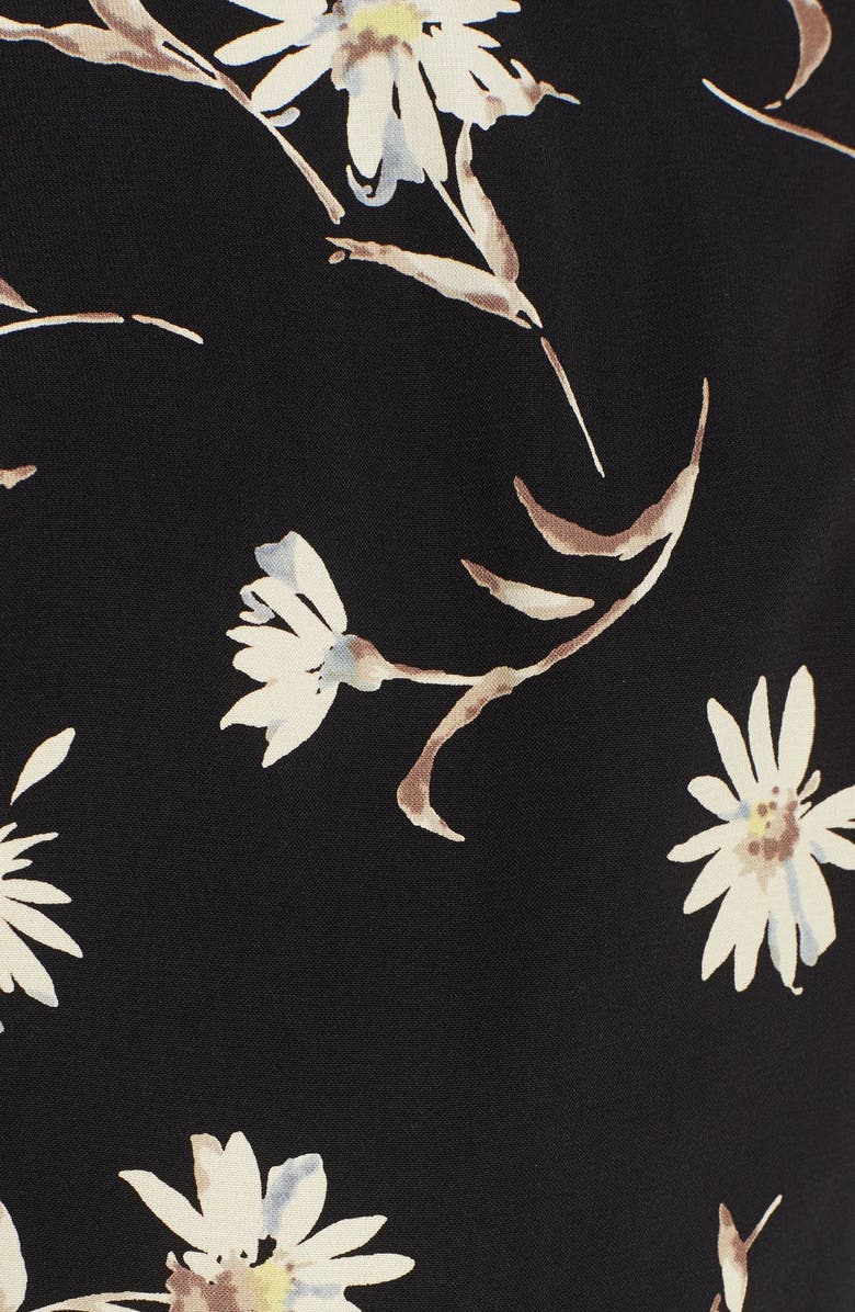 ASTR the Label ASTR Bow Back Print Romper, Alternate, color, 