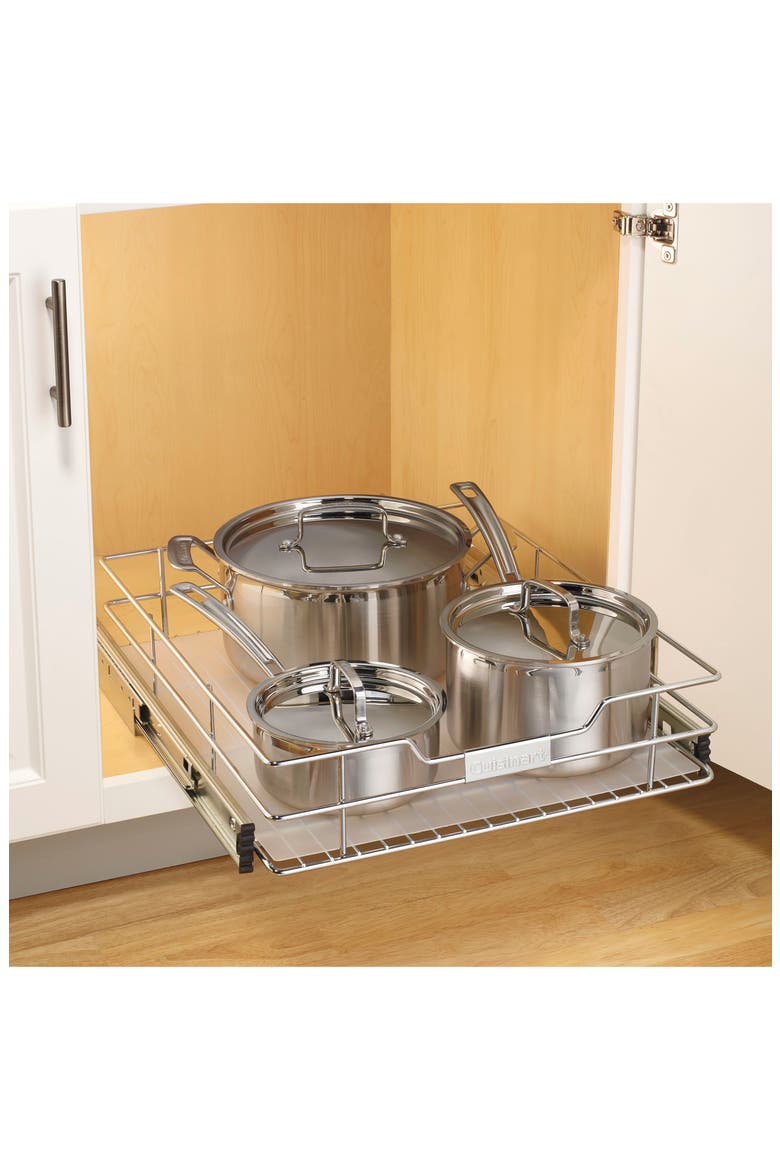 17-Inch Cabinet Organizer, Alternate, color, STAINLESS
