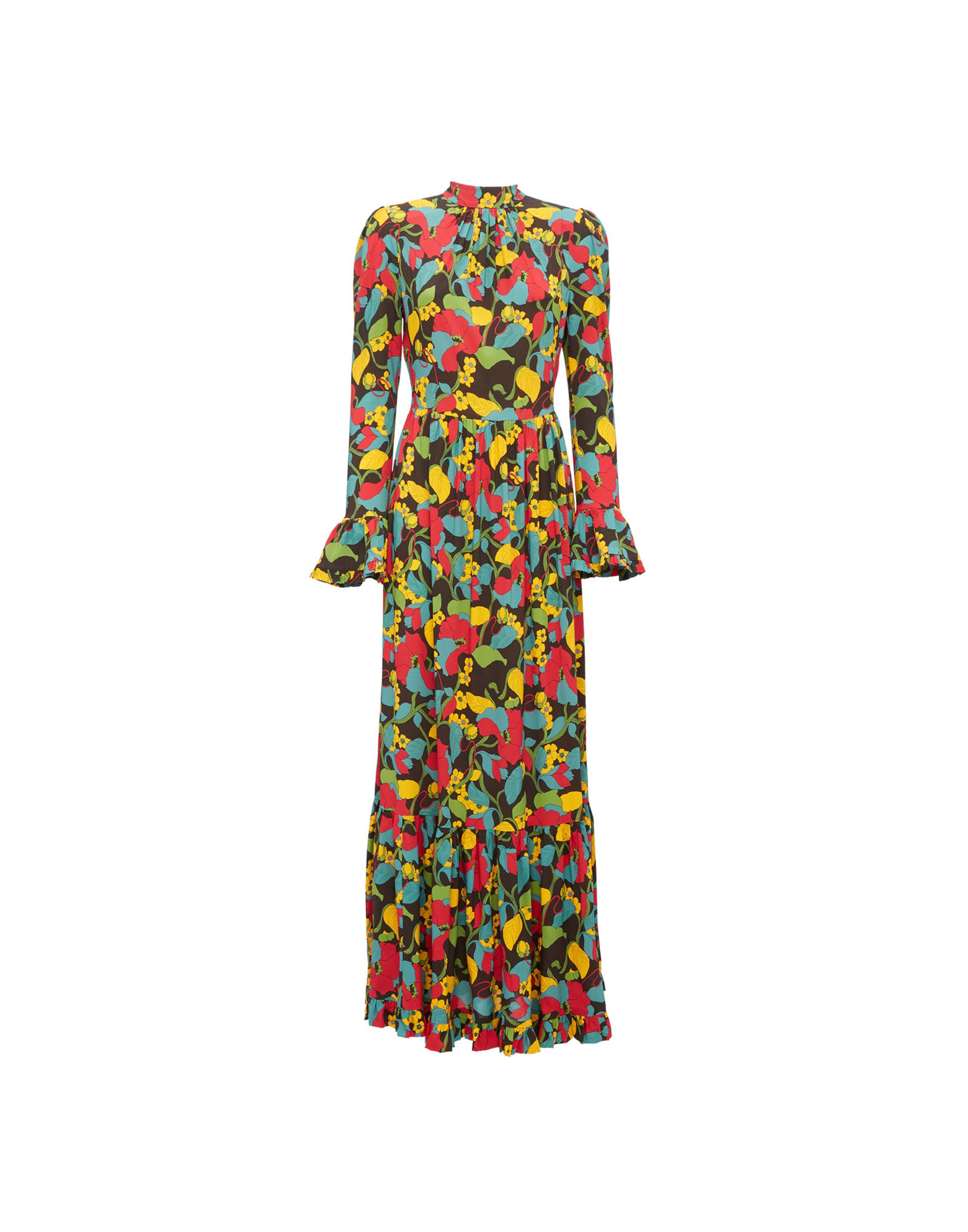 Visconti Dress Vines Brown - image 2