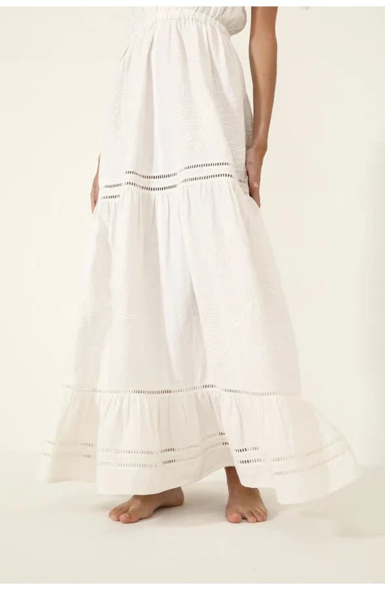 GUADALUPE DESIGN Estero Dress, Alternate, color, White