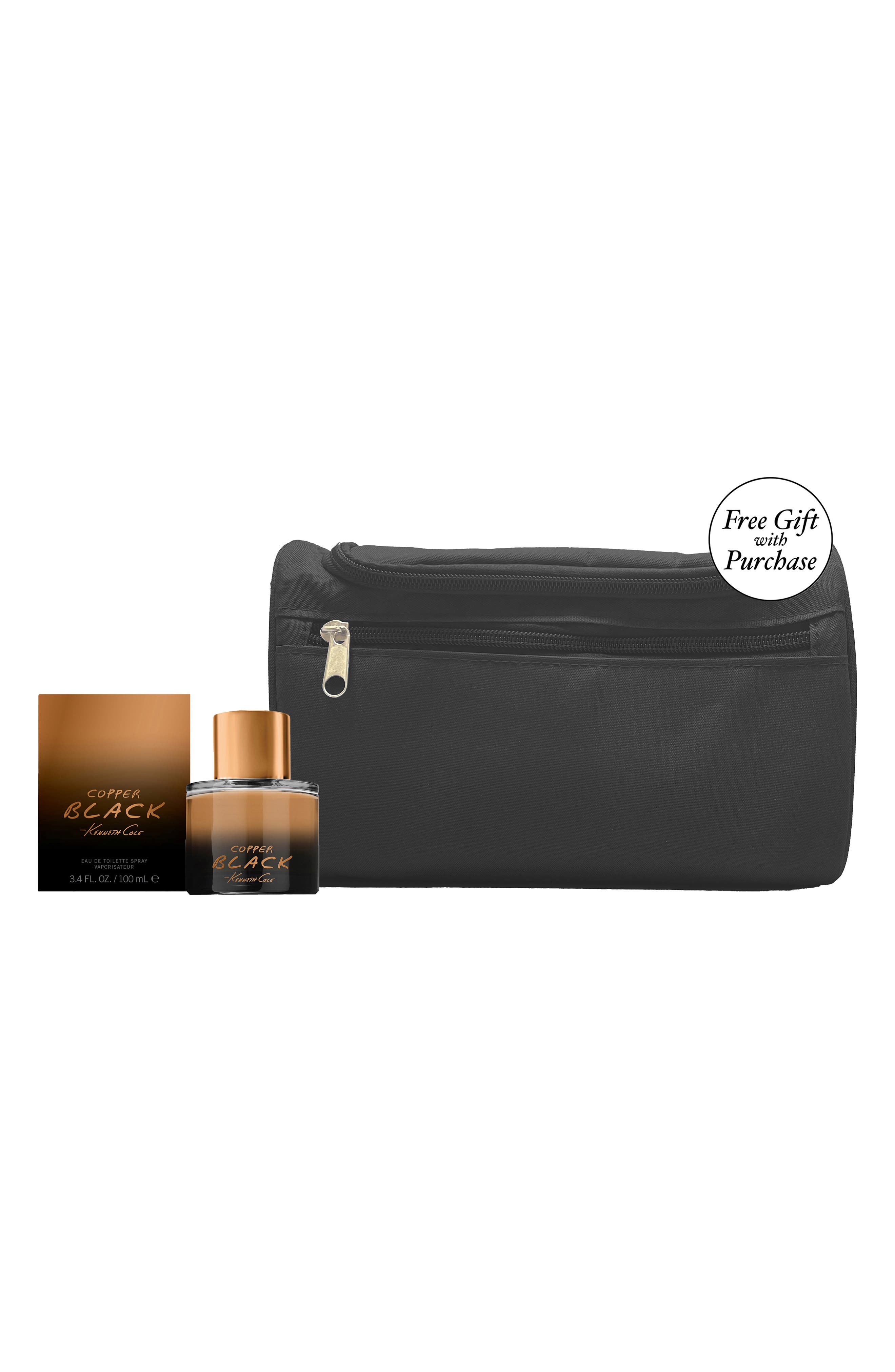 Kenneth Cole Copper Black Eau de Toilette & Dopp Kit Set