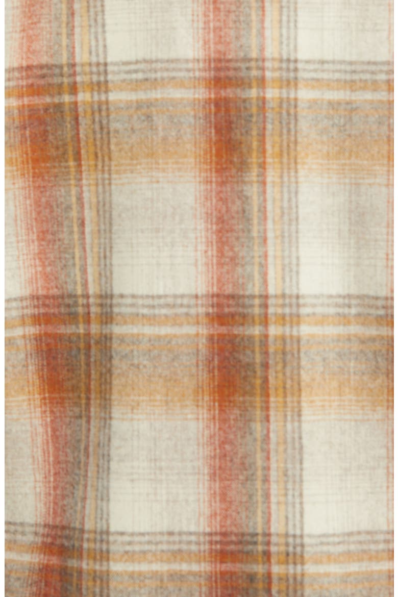Canyon Wool Snap Front Shirt, Alternate, color, COPPER PLAID