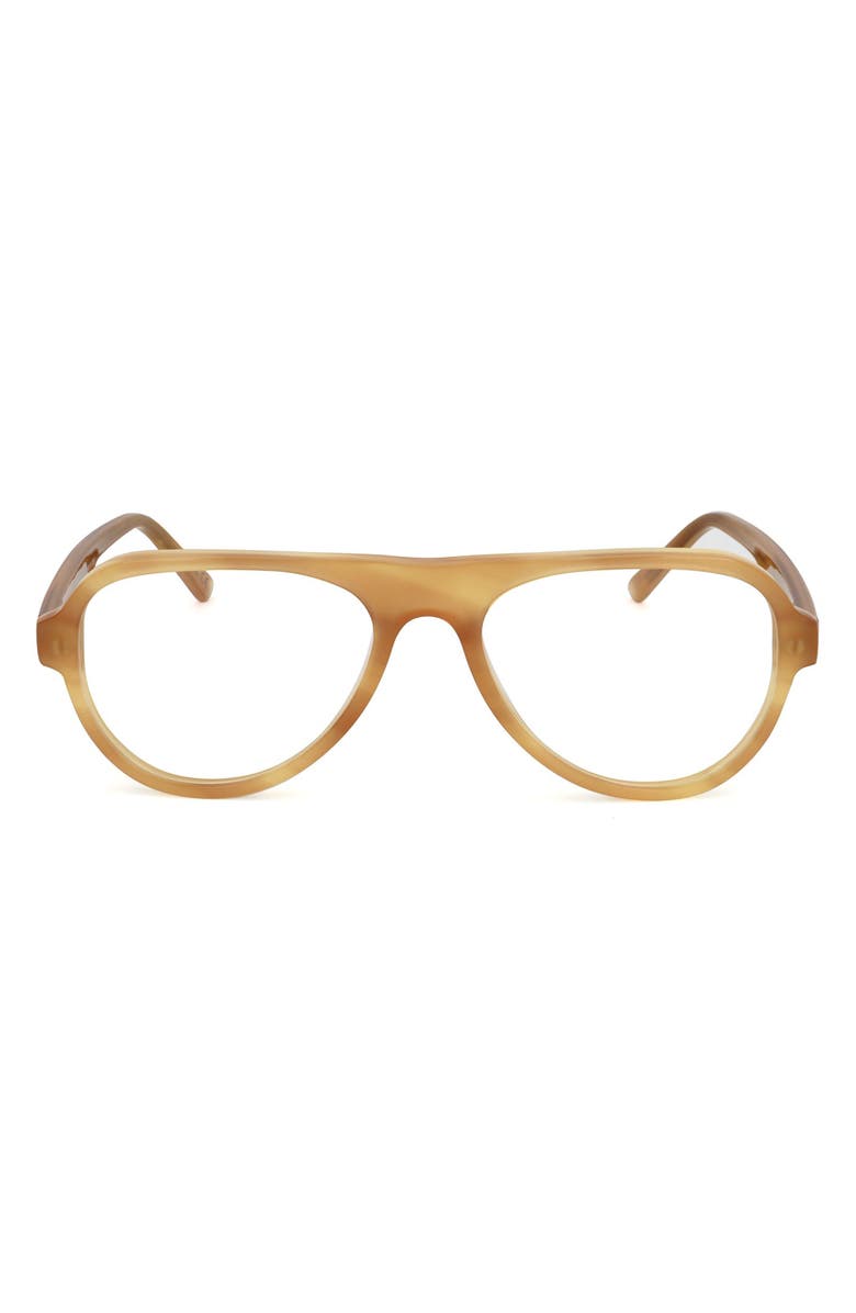 SUPER by RETROSUPERFUTURE<sup>®</sup> 51mm Aviator Optical Glasses, Main, color, Light Brown