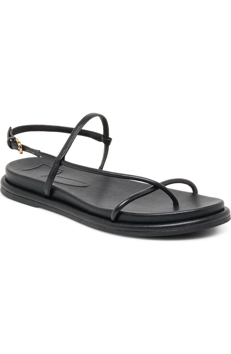 Dolce Vita Dom Strappy Sandal, Main, color, Black Leather