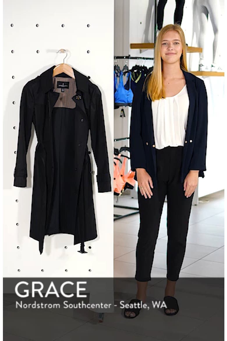Knee Length Trench Coat video