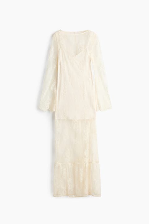 Lace maxi dress