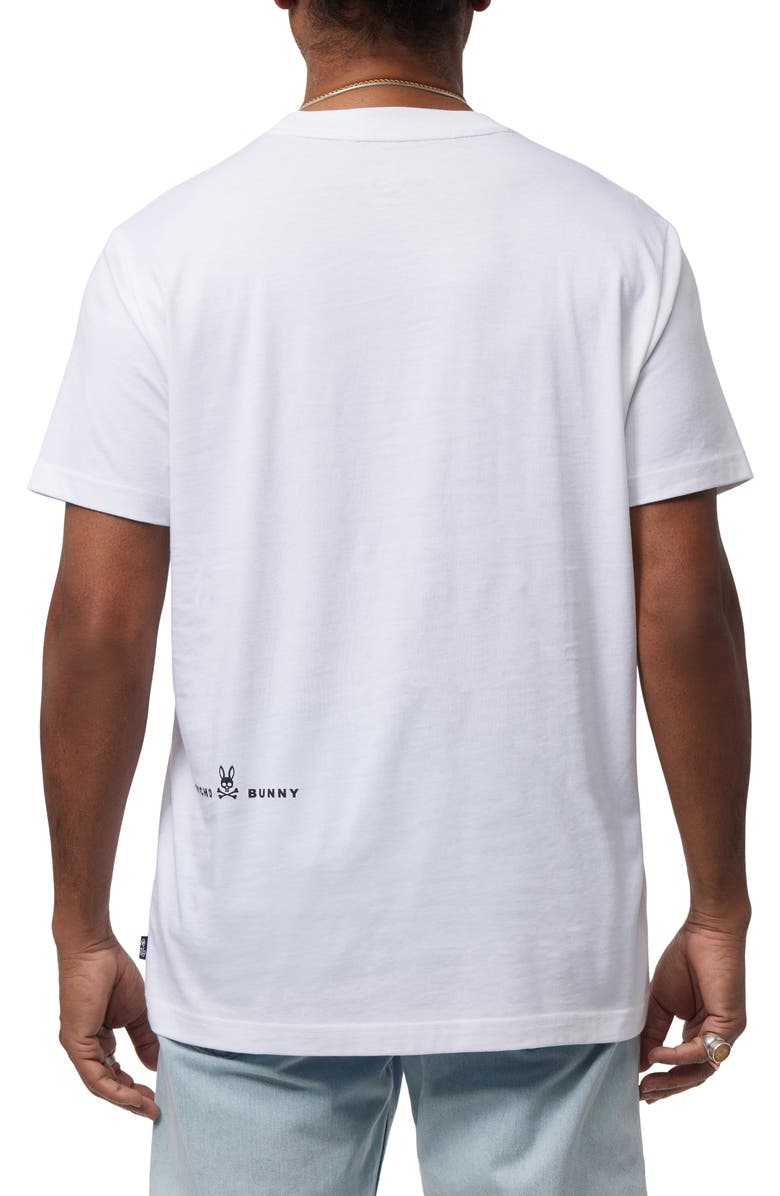Psycho Bunny Tyrian Graphic Tee, Alternate, color, 