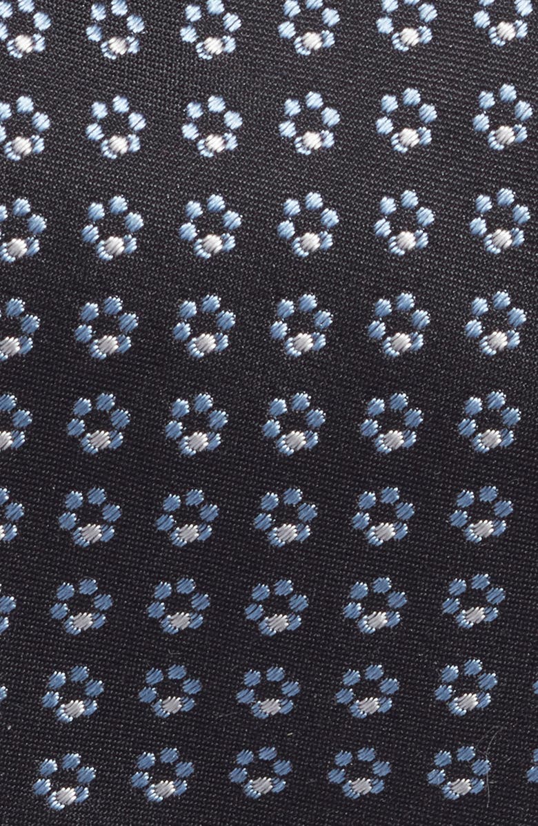 BOSS Geometric Silk Tie, Alternate, color,