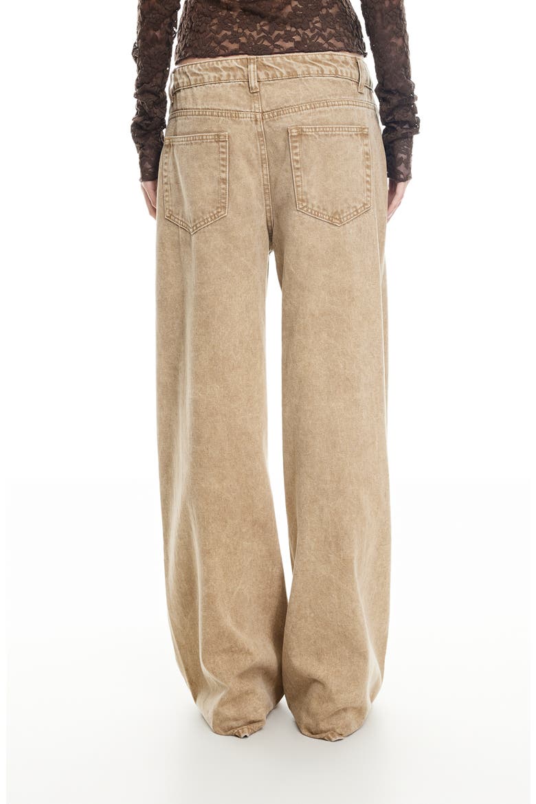 Muse Baggy Jeans, Alternate, color, CAMEL