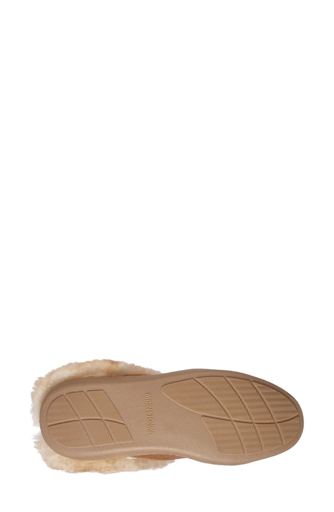 Sheepskin Mule Slipper, Alternate, color, TAN SUEDE