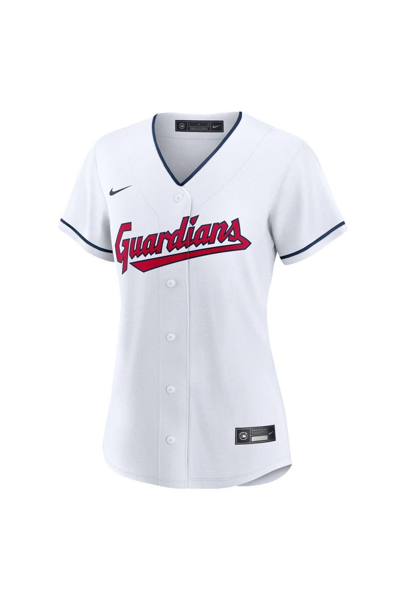 Women's Nike White Cleveland Guardians Home Replica Team Jersey, Alternate, color, White